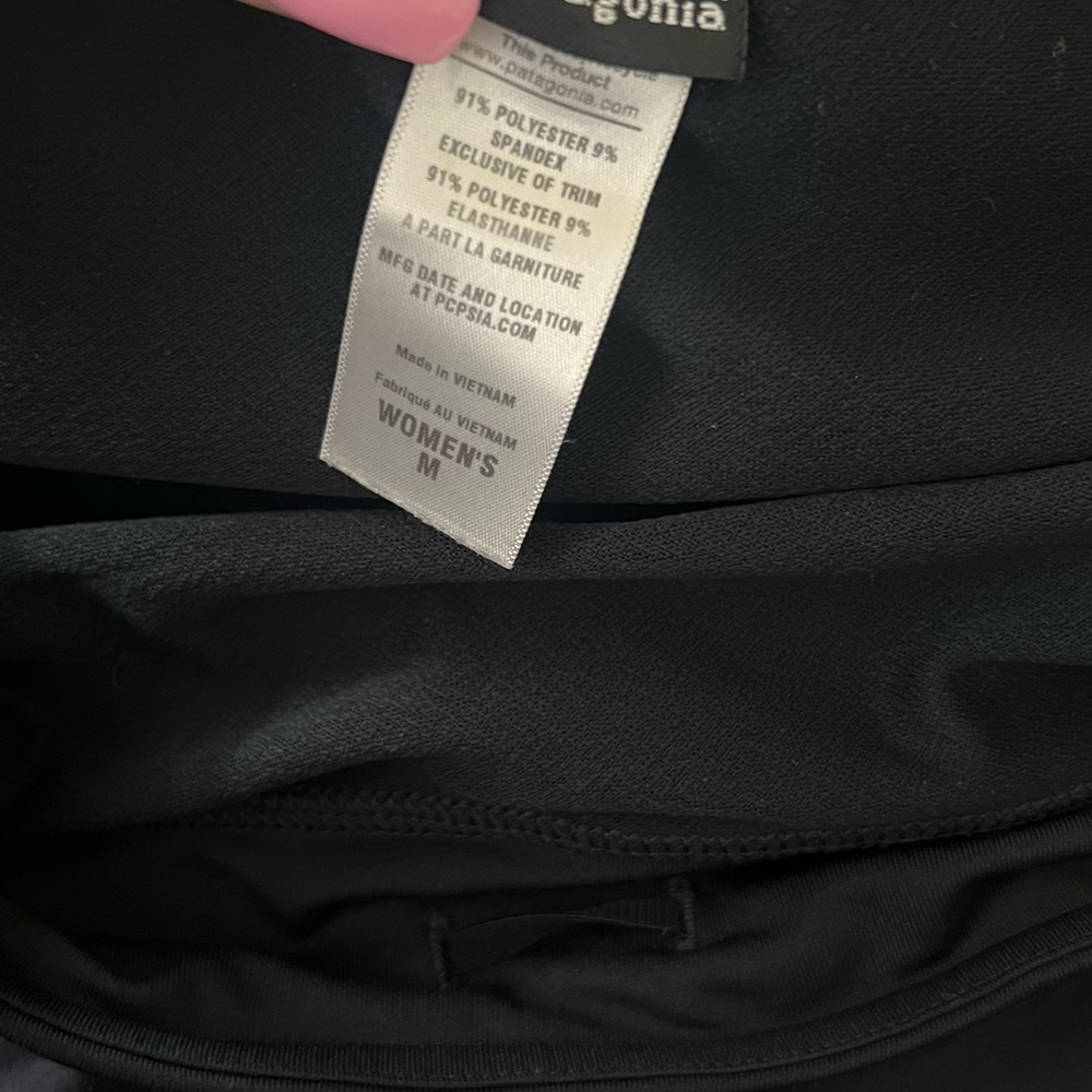 Patagonia Women's Athletic Black Shorts - Picture 3 of 4